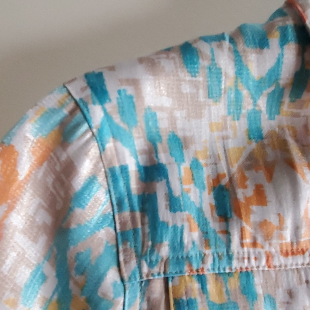 Ruby Rd. aztec jacket size 6 - Picture 2 of 7